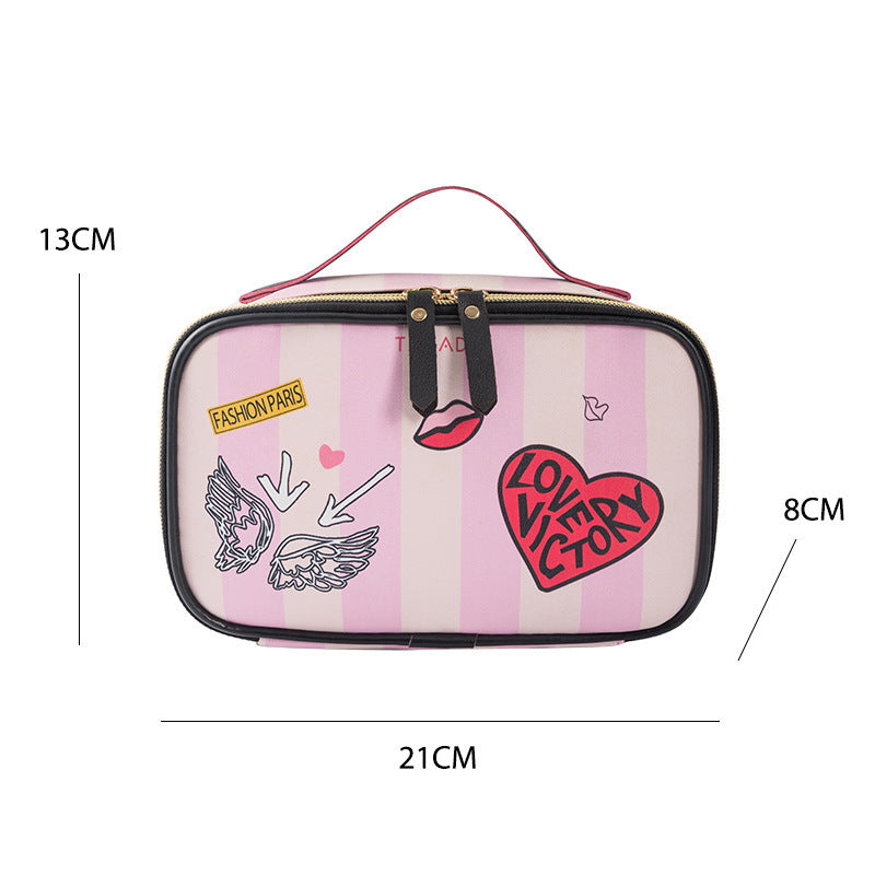 Portable Toiletry Bag for Children and Adults – Perfect Storage for Makeup and Accessories!