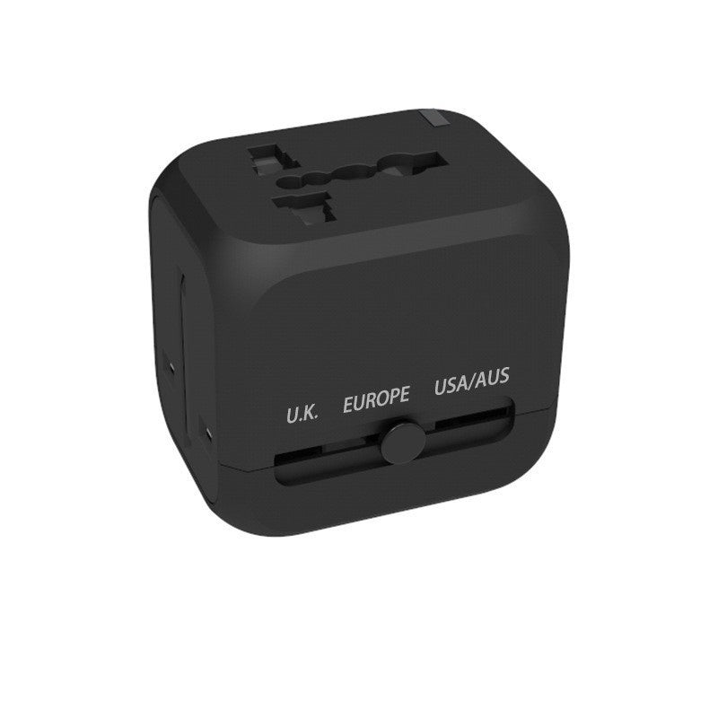 PD 20W universell reseadapterkontakt med USB-C och USB
